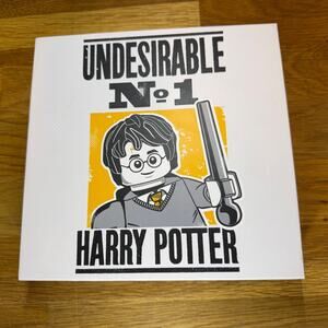 Lego Harry Potter Pen Pal Gift Set Complete Stationary Stickers Broomstick Pen
